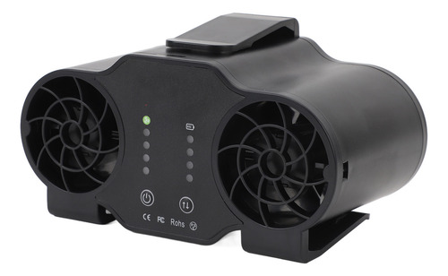 Ventilador Portátil Que Funciona Con Pilas, Clip De Cintura