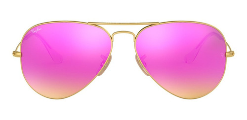 Lentes De Sol Aviator Rosa Ray-ban Rb30251124t