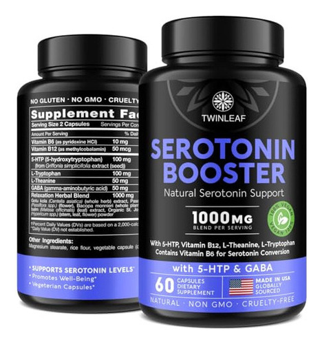 Suplemento De Serotonina Natural - Hecho En Ee.uu. 5htp Sero