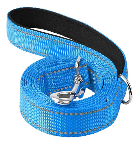 2 Correa Reflectante Para Perros, Correas Para Azul Claro