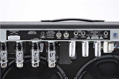 Amplificador Fender Twin-Reverb-Amp preto/prata