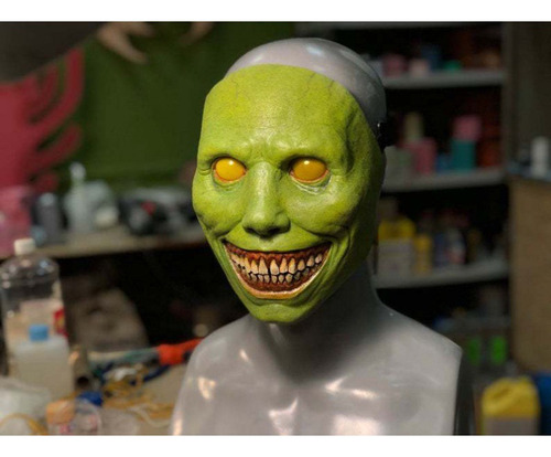 Máscara Terror Demonio Halloween Mal Cosplay Luminous Models