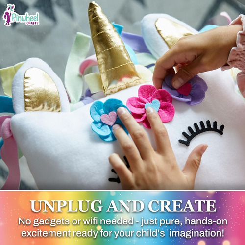 Kit De Almohada Unicornio - Kit De Manualidades Unicornio...