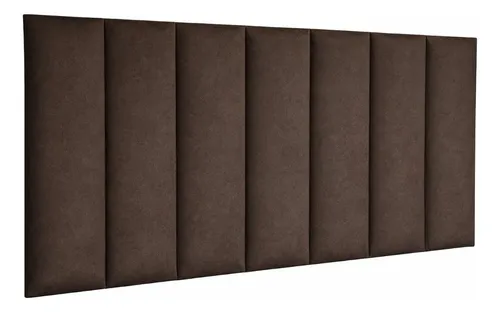 Cabeceira Modular  Estofada Cama Placas 45x20 Retangulares