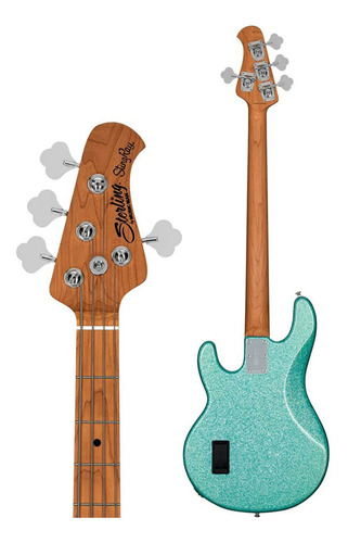 Imagen 4 de 4 de Bajo 4 Cuerdas Stingray Ray 34 Sterling By Music Man Ssk M2