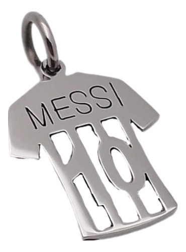 Collar Camiseta De Messi Futbol Argentina Acero Joyas Món 