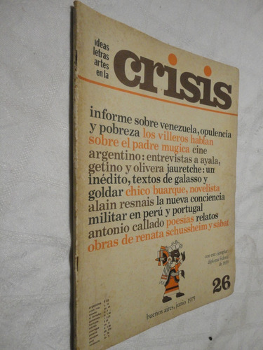 Revista Crisis Número 26 Junio   1975