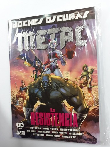 Comic Dc Metal Noches Oscuras Resistencia Ovni Press