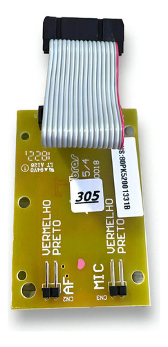 Placa Do Botão Xpe 1001 Plus - Intelbras - 1 Tecla