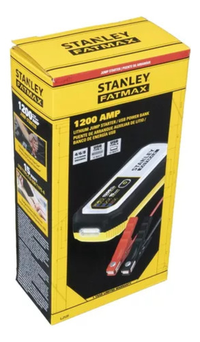 Arrancador De Bateria De Litio Stanley Fatmax 1200 Amp