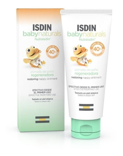 Isdin Baby Naturals Pomada Regeneradora Pañal Zn 40 100ml