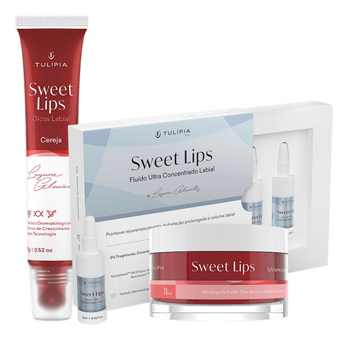 Kit Hydragloss Sweet Lips Cereja