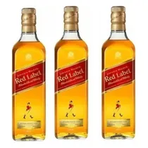 Comprar Johnnie Walker Red Label 750ml Pack 3 Zetta Bebidas