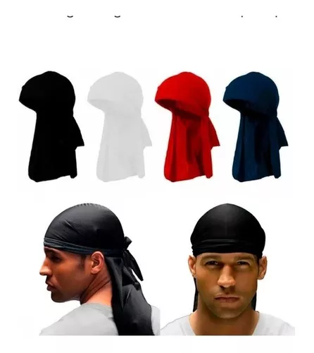 Bandana Durag - Diversas Opções de Cores e Tecidos