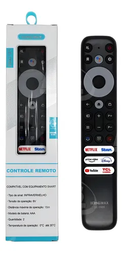 comprar Controle Smart Tv Tcl P735 65p735 75p735 Google Tv Com Voz