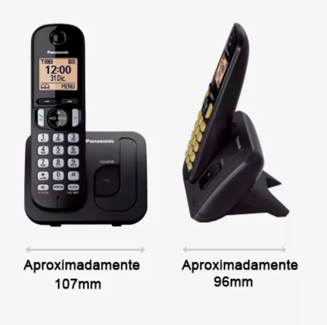 Tercera imagen para búsqueda de telefono inalambrico panasonic