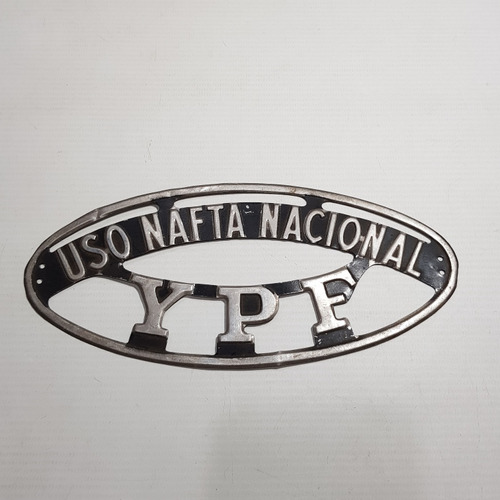 Ypf Antigua Insignia Nafta Nacional Original Mag 61772
