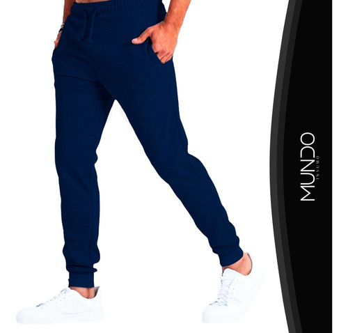Buzo Jogger De Hombre Pitillo Sin Polar (varios Colores)