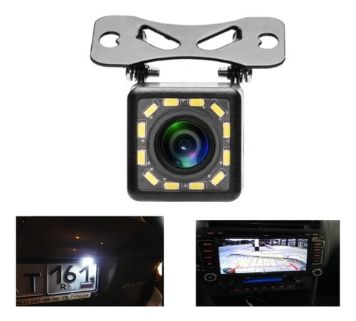 Camara De Retroceso Para Carro 12led