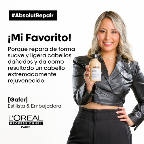 Shampoo Cabello Dañado 500ml L'oréal Professionnel