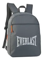 Comprar Mochila Everlast Urbana Reforzada Universitaria Unisex Color Gris 27398 Diseño de la tela Liso
