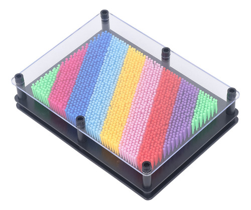 Juego De Mesa Black Pin Art, Escultura De Mesa 3d, Tamaño Gr