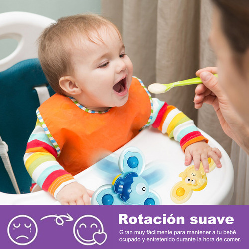 10pzs Juguetes De Baño Para Bebes 1 Año Sensoriales Niños Color Amarillo