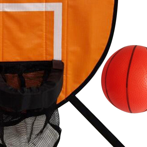 Trampolín Aro De Baloncesto Accesorios De Con Una Pelota