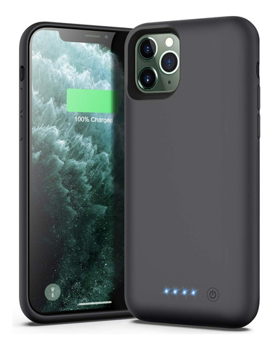 Qtshine Funda De Batería Para iPhone 11 Pro, [6800mah] Funda