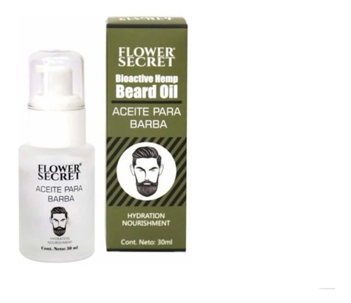 Pack X 6 Aceite Barba 30ml Flower Secret