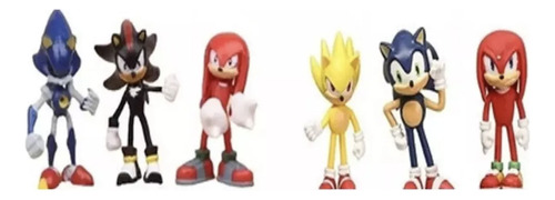 Set 6 Figuritas Sonic Boom Figuras De Acción