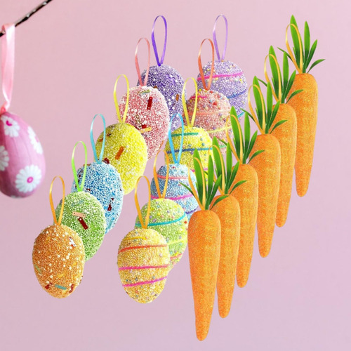 Adornos De Pascua Decoraciones Colgantes De Árboles Para