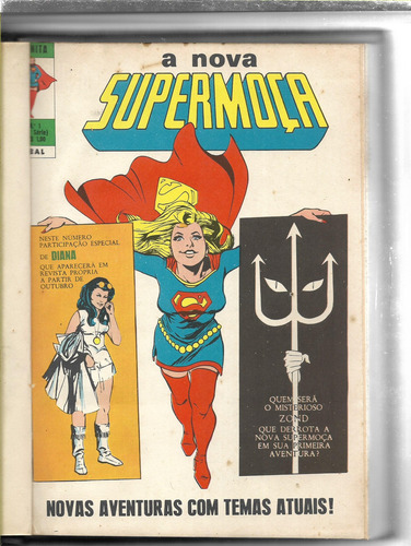 Supermoça (bonita) Nºs 1 Ao 15 Completa Ebal 1972 Original (Usado)