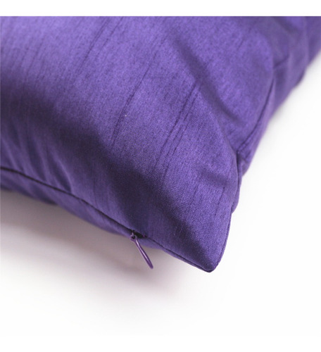 Imagen 3 de 5 de Faux Funda De Almohada De Tela De Seda