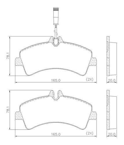 Pastillas De Freno Frasle Para Mb Sprinter 515 Cdi Tras