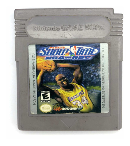 Nba Showtime Nba On Nbc - Juego Para Game Boy Color