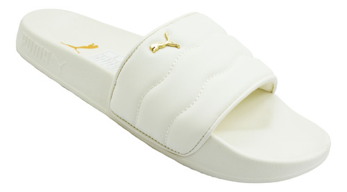 Sandalia Slide Puma Leadcat 2.0 Puffy 389557 02 Pristine/met