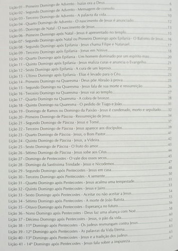 Auxílios Para A Escola Dominical Com Jesus Trienal B Caderno De Atividades Nível 3 - Para Crianças Alfabetizadas Editora Concórdia