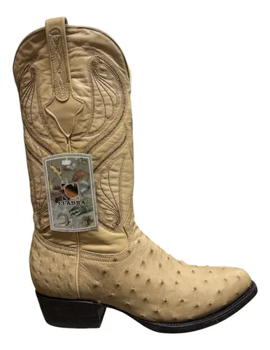comprar Bota Cuadra Original Vaquera Piel Avestruz De Primera Hombre