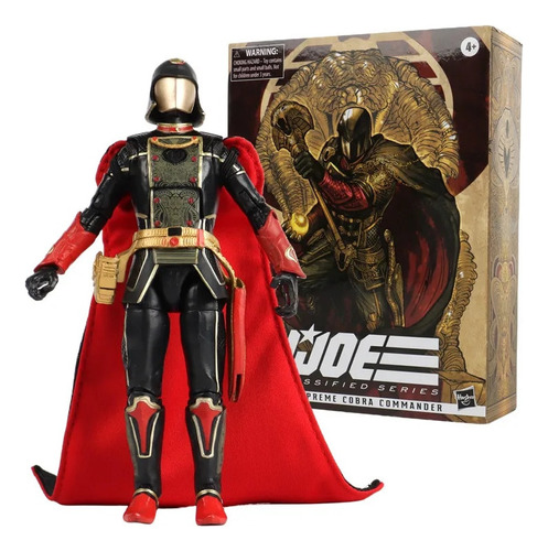 Figura De Acción G.i.joe 01 Snake Supreme Cobra Commander