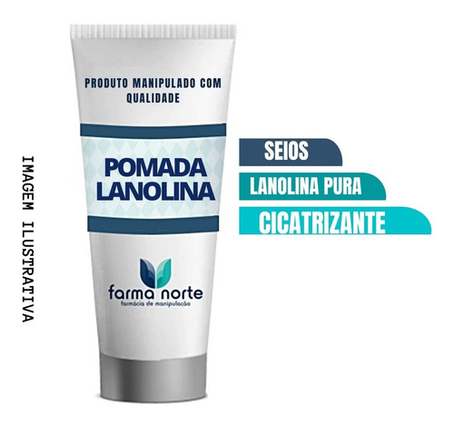 Pomada Lanolina Pura 15g - Amamentação