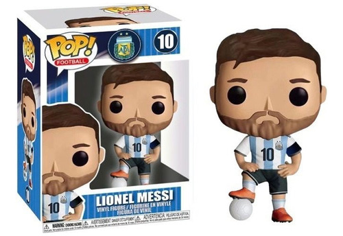 Funko Pop! Leonel Messi - Funko Pop! Football # 10 Generica