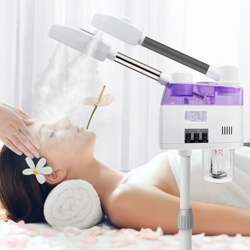 Vaporizador Facial Frío Y Caliente Profesional 2 En 1 Spa