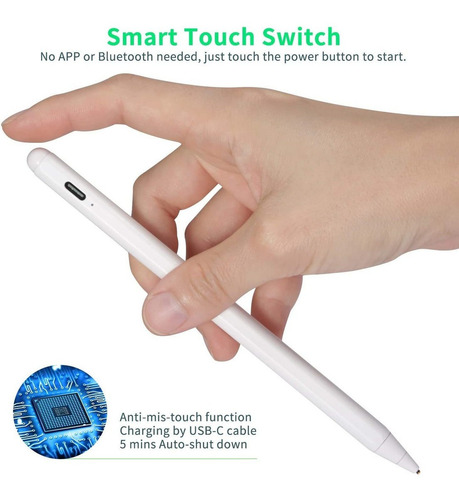 Imagen 6 de 6 de Electronic Stylus For iPad 5th Generation 9.7 2017 Pencil