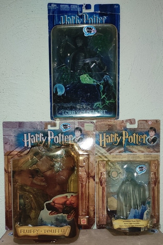 Harry Potter, Fluffy, Invisibility Cloak Harry & Voldemort