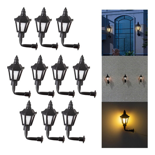 4 X 10x Lámpara Colgante Mini Escala De Iluminación Modelo