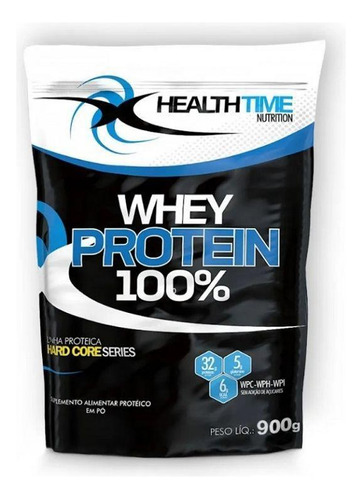 Whey Protein 100% Refil 900g Morango