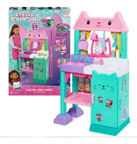 Gabby´s Doll House Cocinita Con Sonidos - Original Y Nuevo