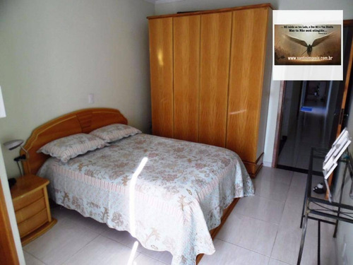 Imagem 11 de 18 de Sobrado Com 03 Dormitórios ( 1 Suíte ) 02 Vagas De Garagem , Espaço Gourmet Residencial À Venda, Vila Lucinda, Santo André. - So0063