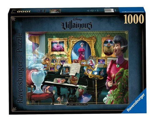 Rompecabezas Ravensburger Villainous Lady Tremaine 1000 Pzas